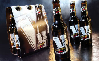 Mit V+Black Label bringt Veltins eine neue Varietät seines Biermixes auf den Markt.