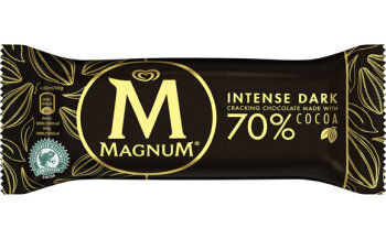 Unilever legt bei Magnum den Fokus auf hohen Kakaoanteil und Pralinen.