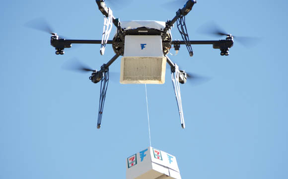 Artikelbild Store-to-home per Drohne