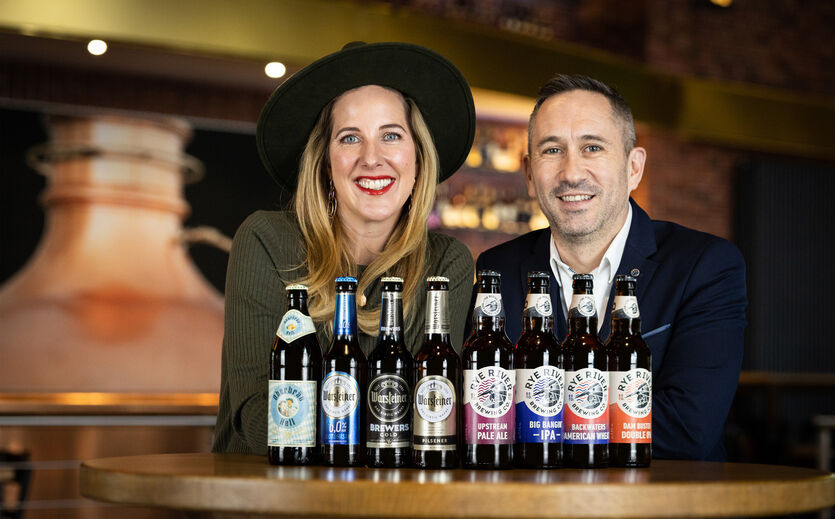 Partnerschaft mit der irischen Rye River Brauerei