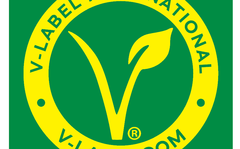 Vegetarisch und vegan Label in neuem Design