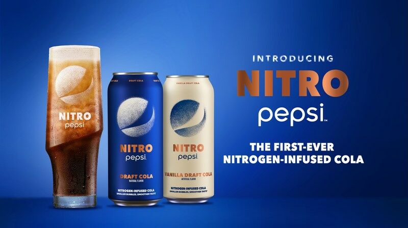 Artikelbild zu Artikel Pepsico bringt in den USA Nitro-Pepsi