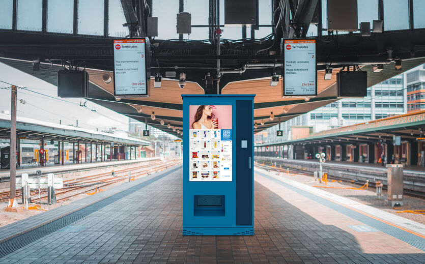 Artikelbild zu Artikel Neuer Automat will "Street Crediblity" und Einkaufs-Spass bieten