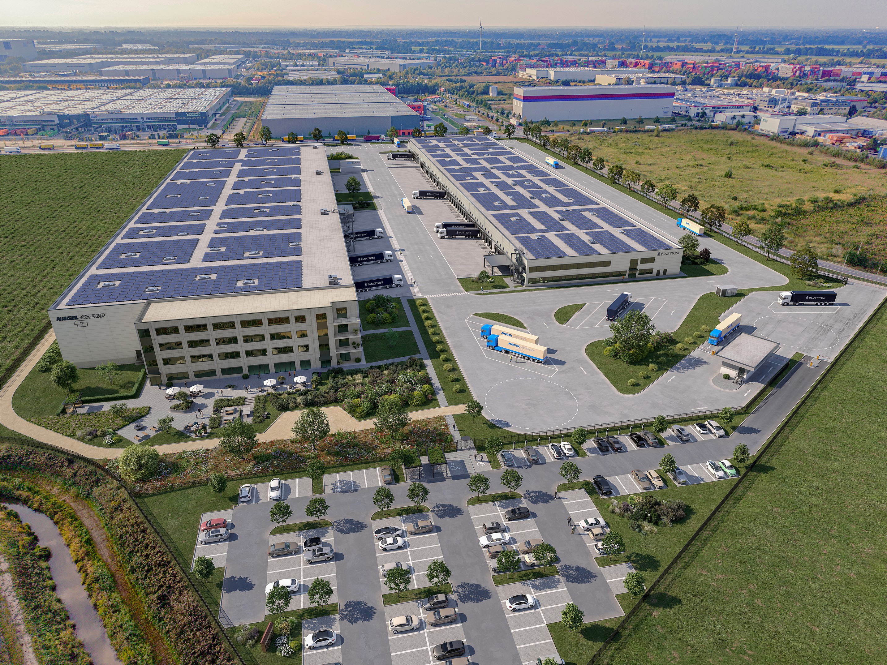 Artikelbild zu Artikel Neues Mega-Center für Food-Logistik entsteht in Bremen
