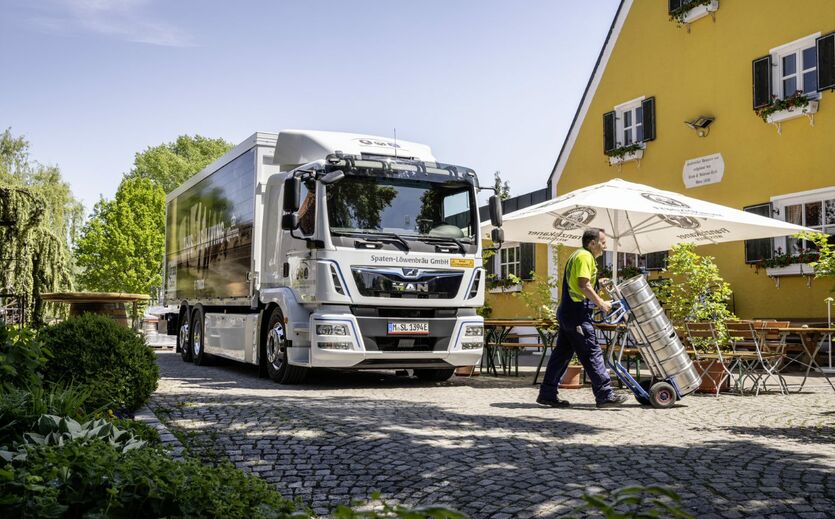 Artikelbild Test mit E-Truck in München